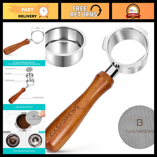 51mm bottomless portafilter - 51mm,