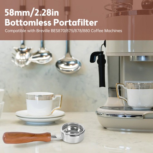 58mm bottomless portafilter - portafilter, 2